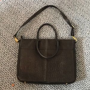 Badgley Mischka Black Laptop Case
